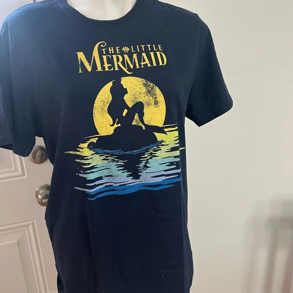 Old Navy Navy Blue The Little Mermaid Tee
